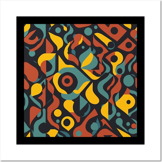 Retro Geometrics Wall Art by MyBeautifulMess